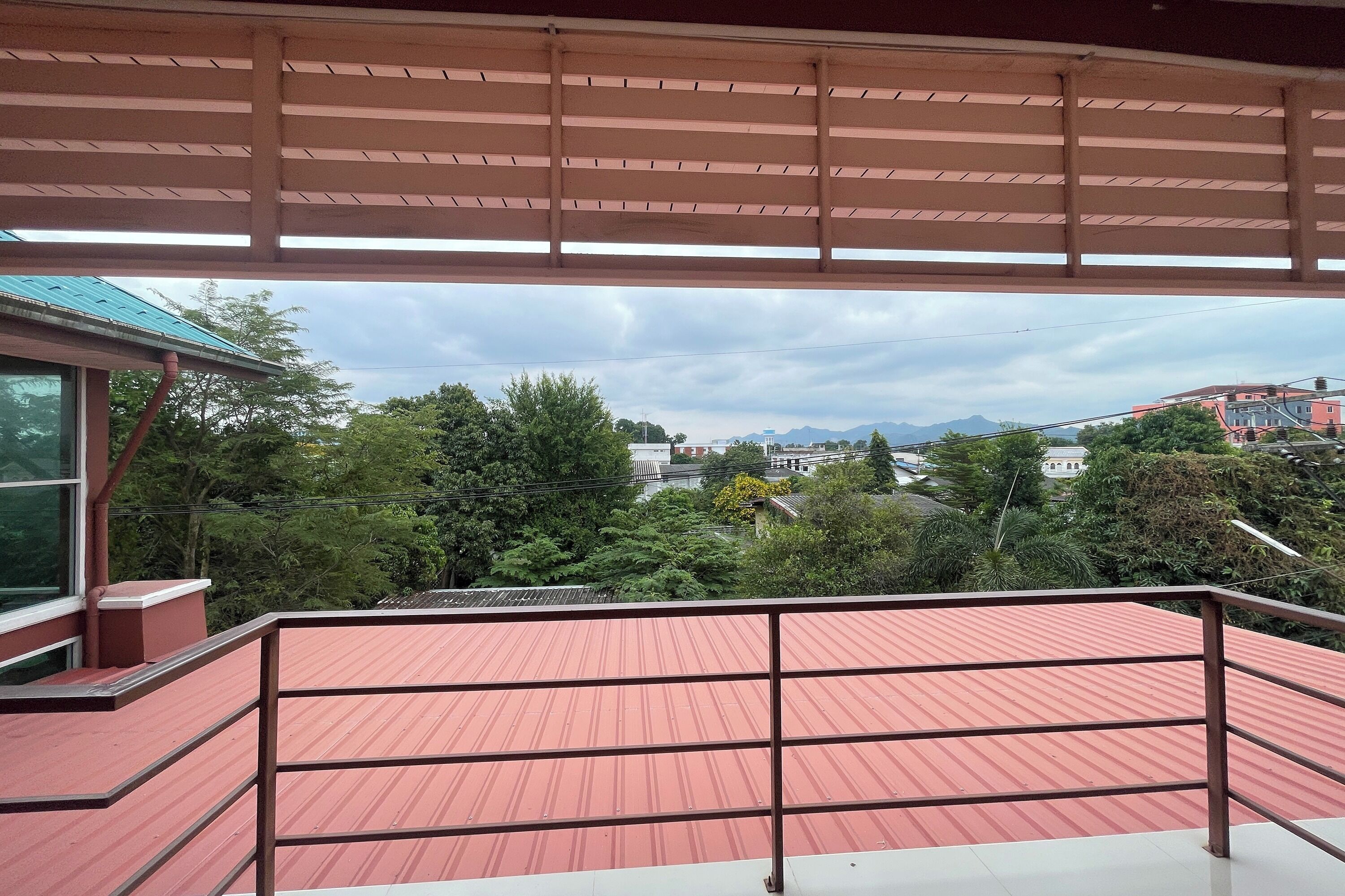 Vue depuis l’hébergement