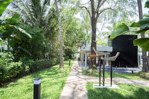 Vista al jardín