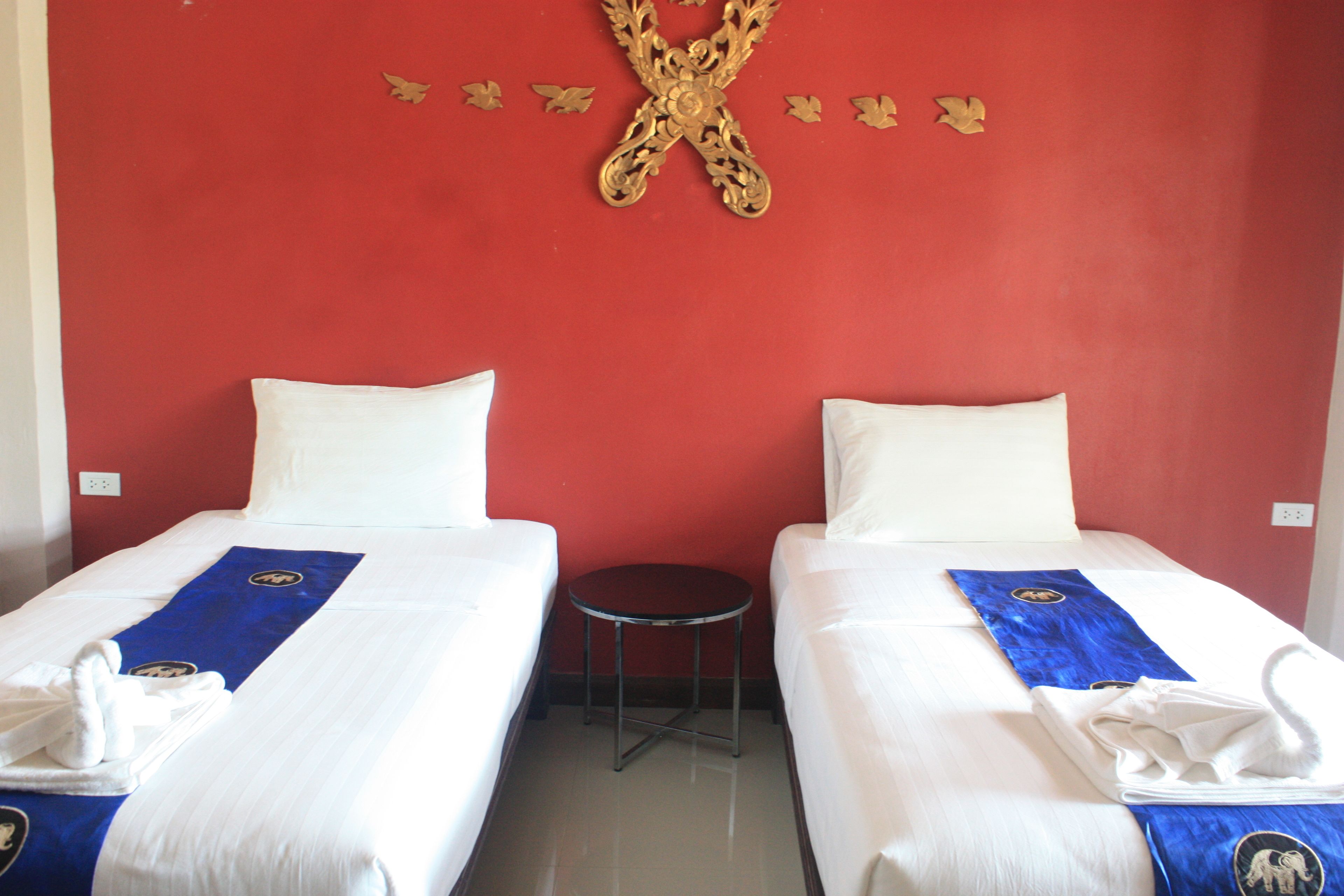 standard twin mountain view room | premium bedding, desk, blackout curtains, free wifi