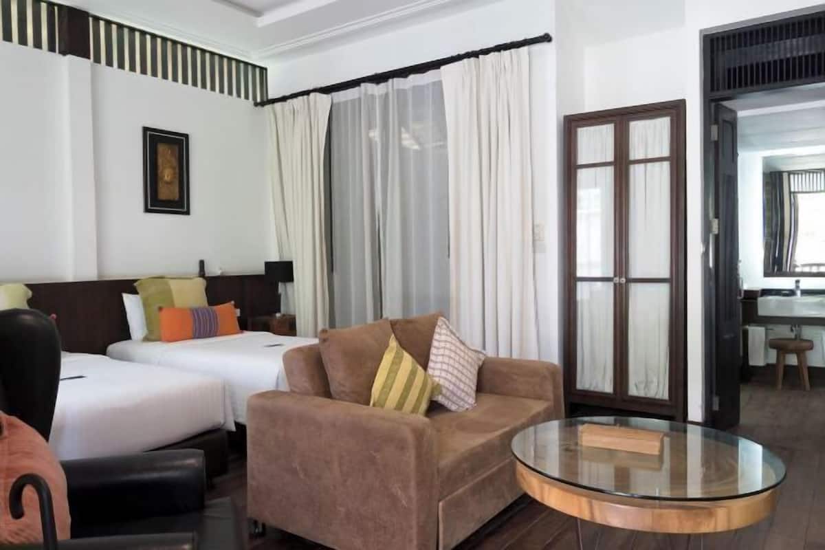 1 habitación, minibar, caja de seguridad en la habitación y escritorio
