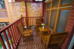 Family Triple Room, 2 Bedrooms, Garden View, Corner | Balcony - Teak Wood Hotel (Nyaungshwe)