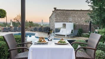 Uitzicht vanuit accommodatie