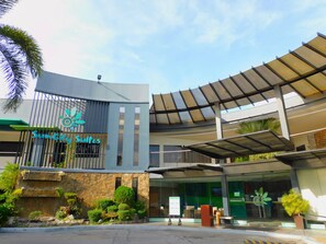 Façade de l’hébergement