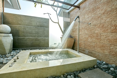 Habitación Deluxe doble | Bañera de hidromasaje privada. Gold Motel