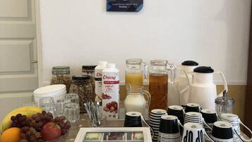 Morgenmadsbuffet hver dag mod et gebyr
