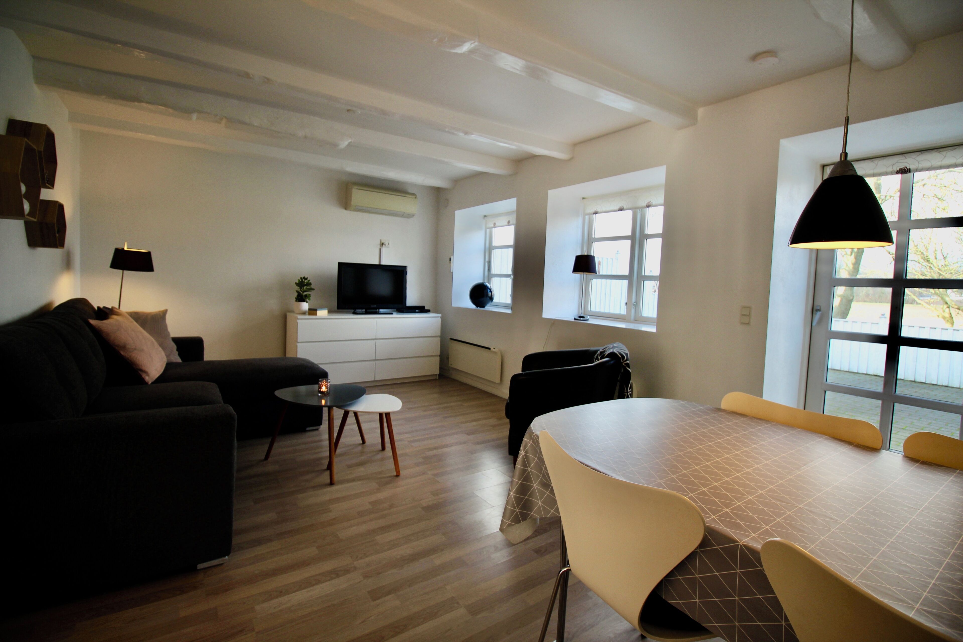 Appartement Familial, terrasse, vue jardin | Coin séjour