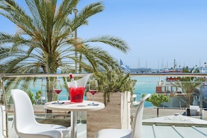 Twin Room, Balcony, Sea View | View from room - Hostal Brisa Marina (Alcúdia)