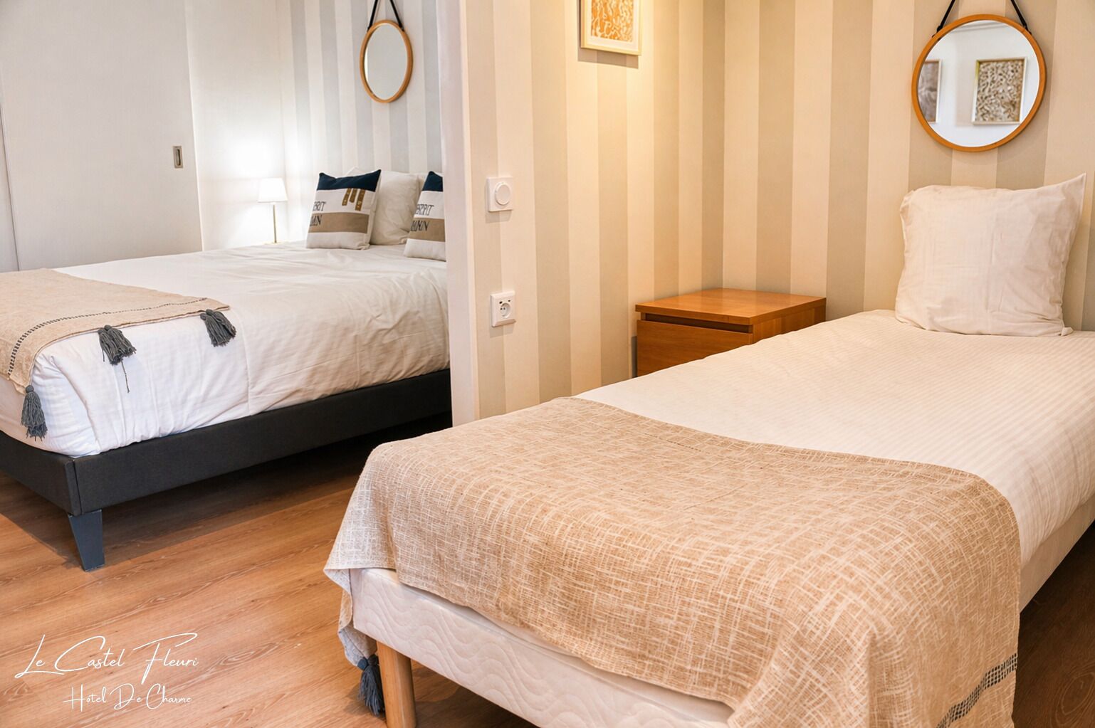 Coffre-fort, bureau, système d’insonorisation, accès au Wi-Fi (inclus)