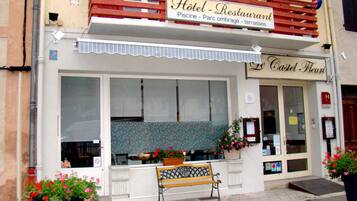 Façade de l’hébergement