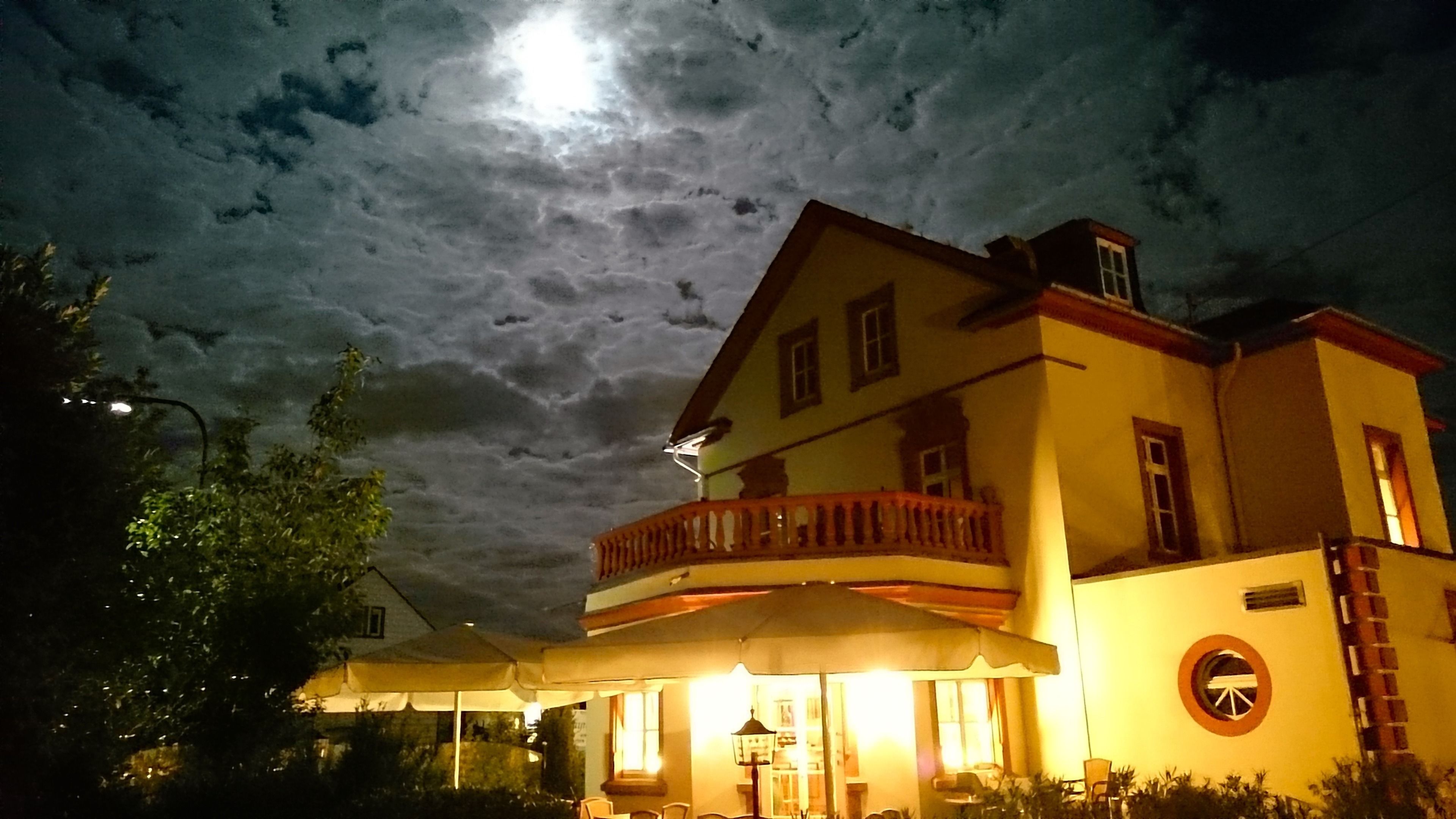 front of property – evening/night