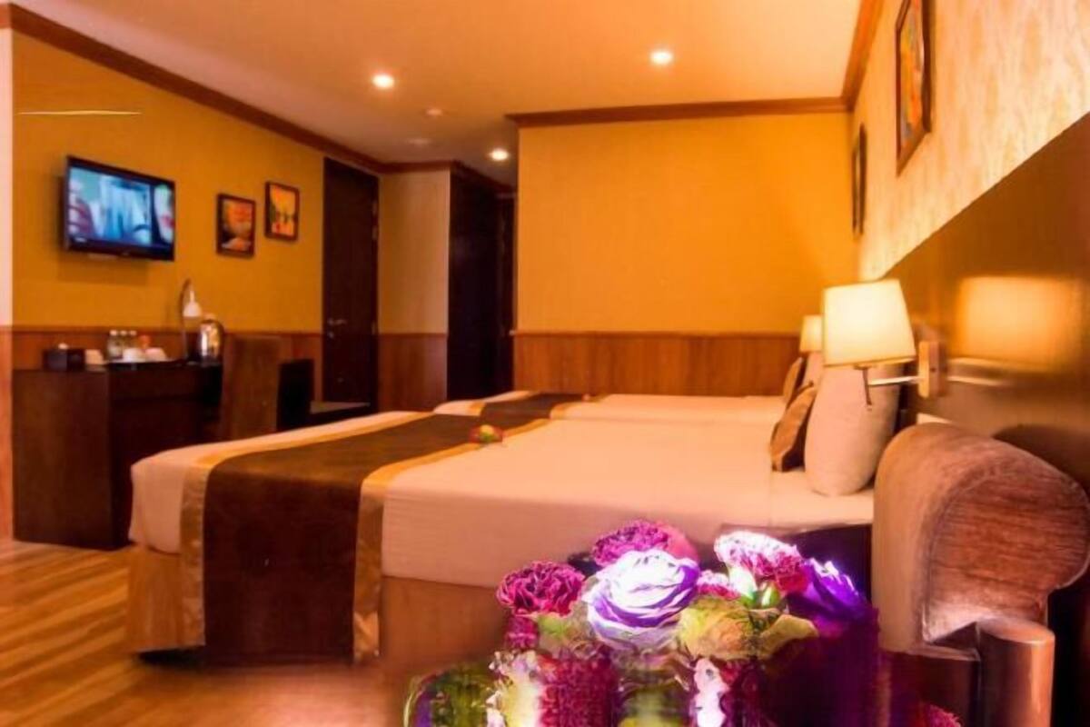 Ropa de cama de alta calidad y minibar