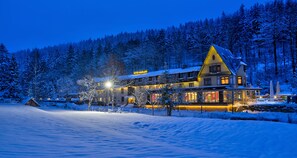 Fassade der Unterkunft