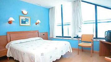 Desk, blackout drapes, cribs (surcharge), WiFi (free)