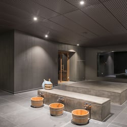 Sauna, hot tub, steam room, body treatments, aromatherapy