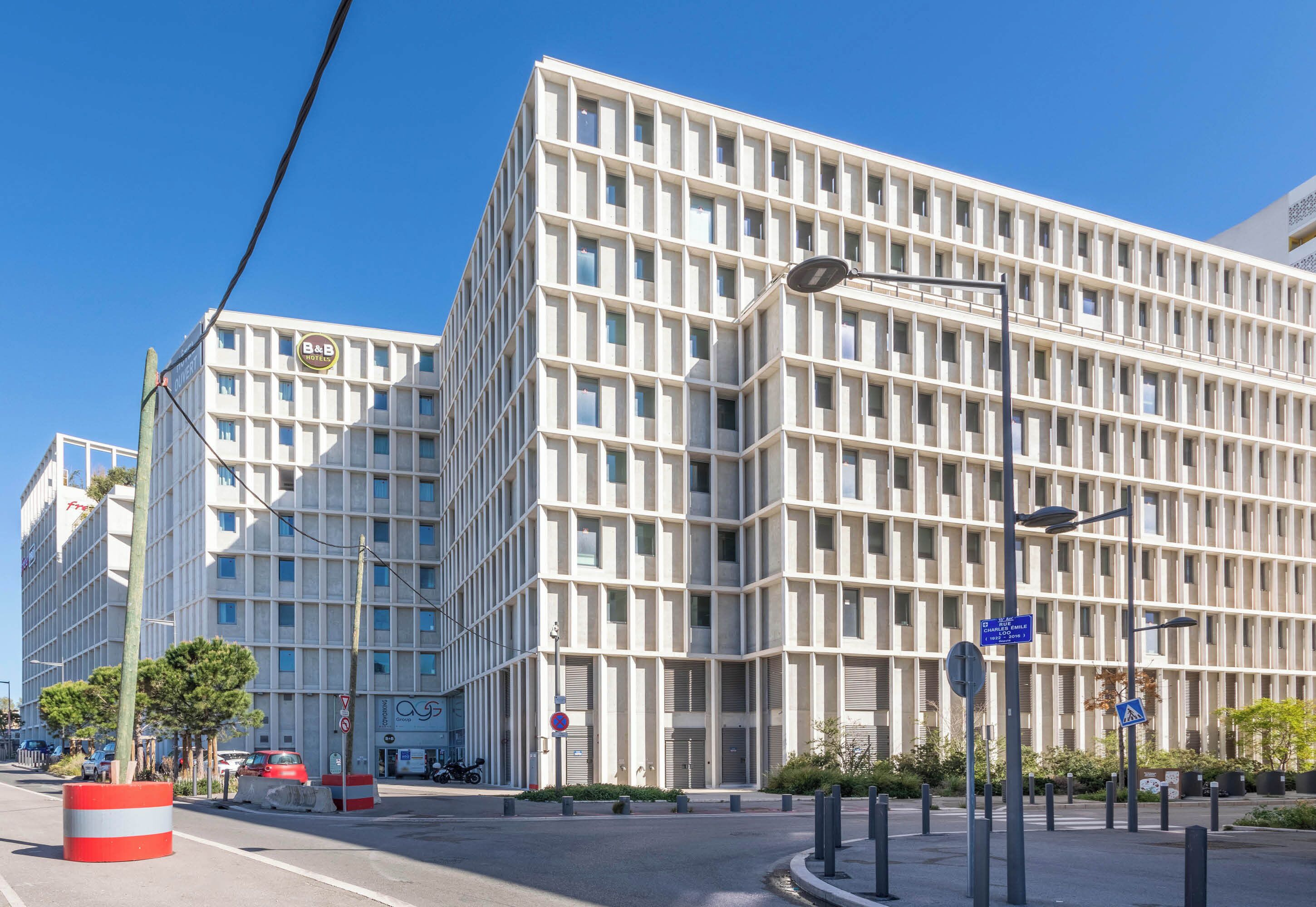 Majoituspaikan julkisivu