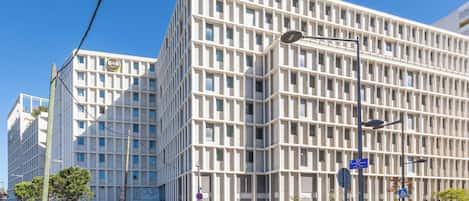 Façade de l’hébergement