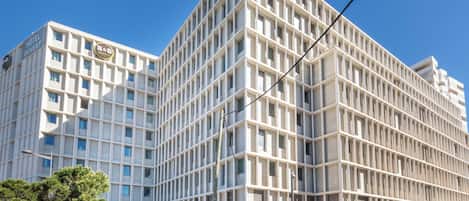 Facciata della struttura