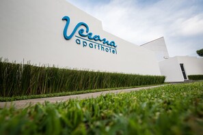 Façade de l’hébergement