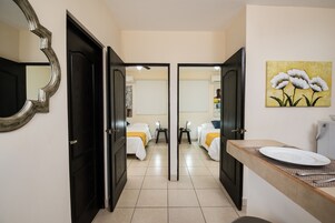 Apartment, 2 Bedrooms | Private kitchen | Fridge, microwave, cookware/dishes/utensils