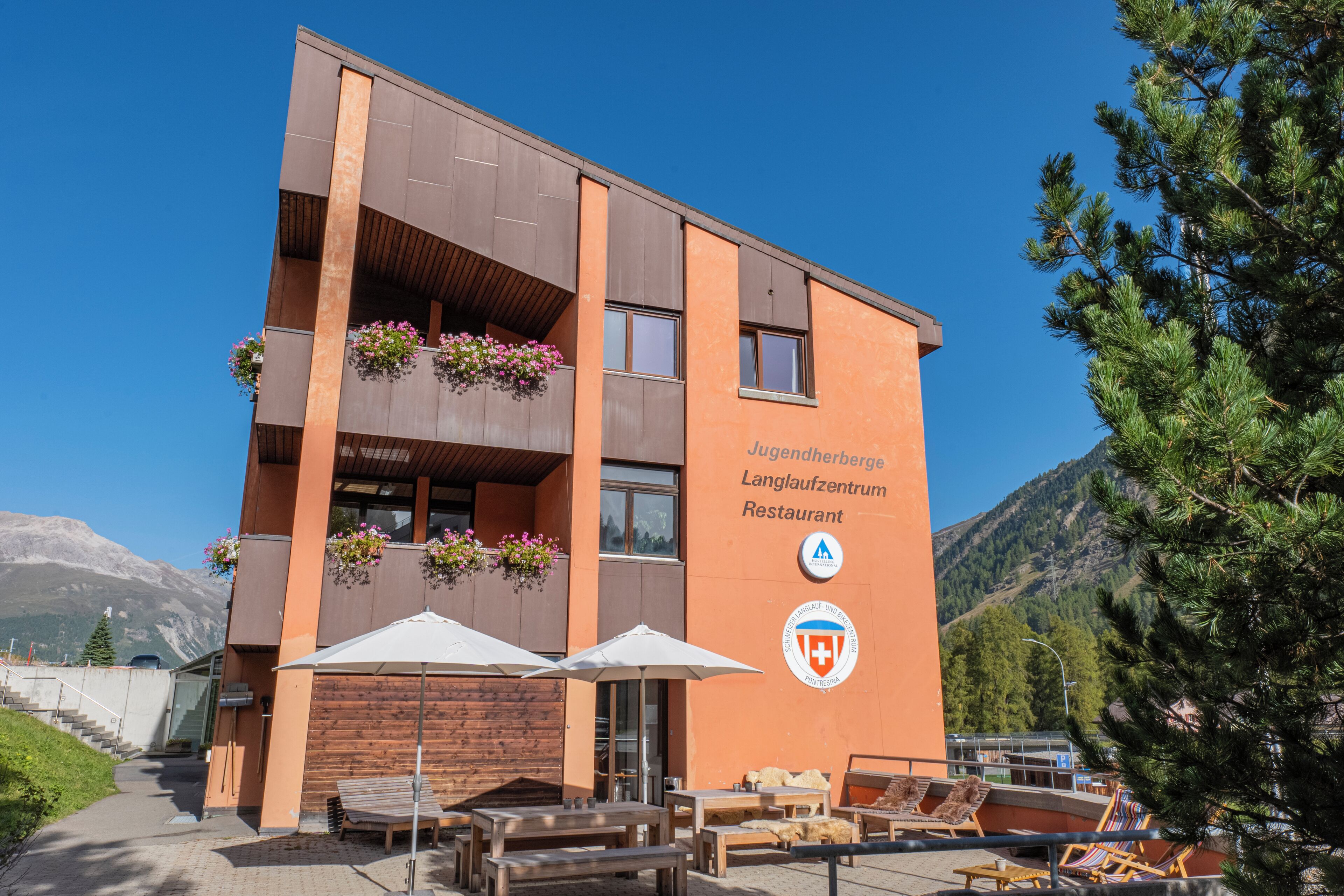 Fassade der Unterkunft