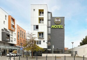 Voorkant van accommodatie