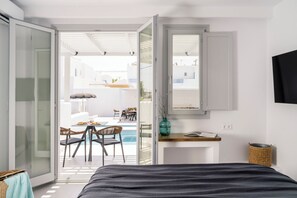 小型套房, 私人游泳池 | 迷你吧、特色家居、隔音、免费 WiFi