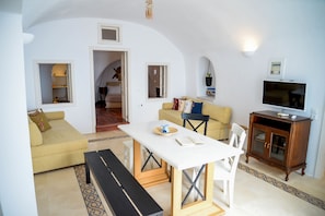 34-inch flat-screen TV with satellite channels, TV - Genesis Cave Houses (Santorini)