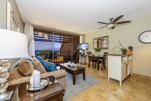 Condo, 1 Bedroom | Living area | TV