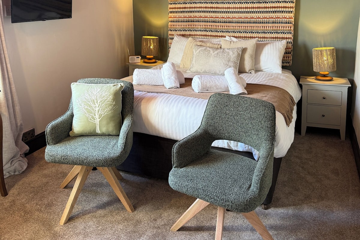 디럭스룸 | 다리미/다리미판, 무료 WiFi, 침대 시트