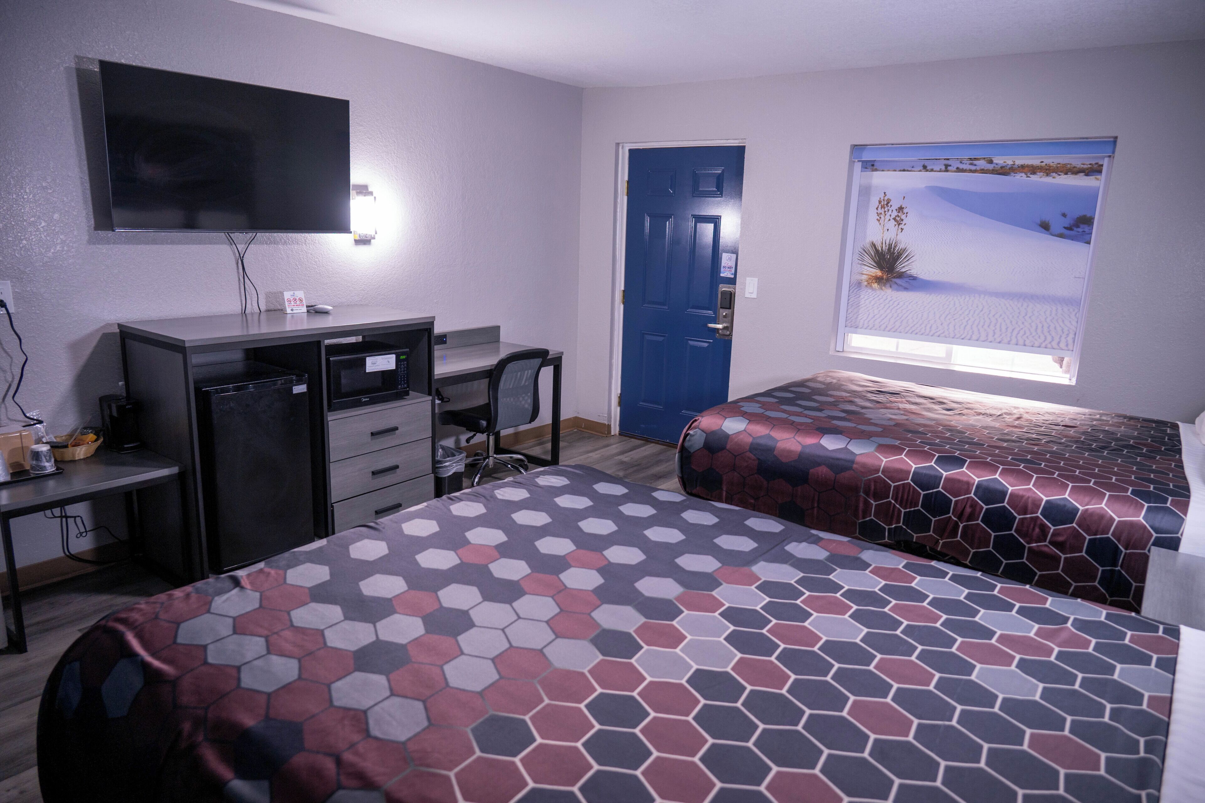 Desk, iron/ironing board, free WiFi, bed sheets