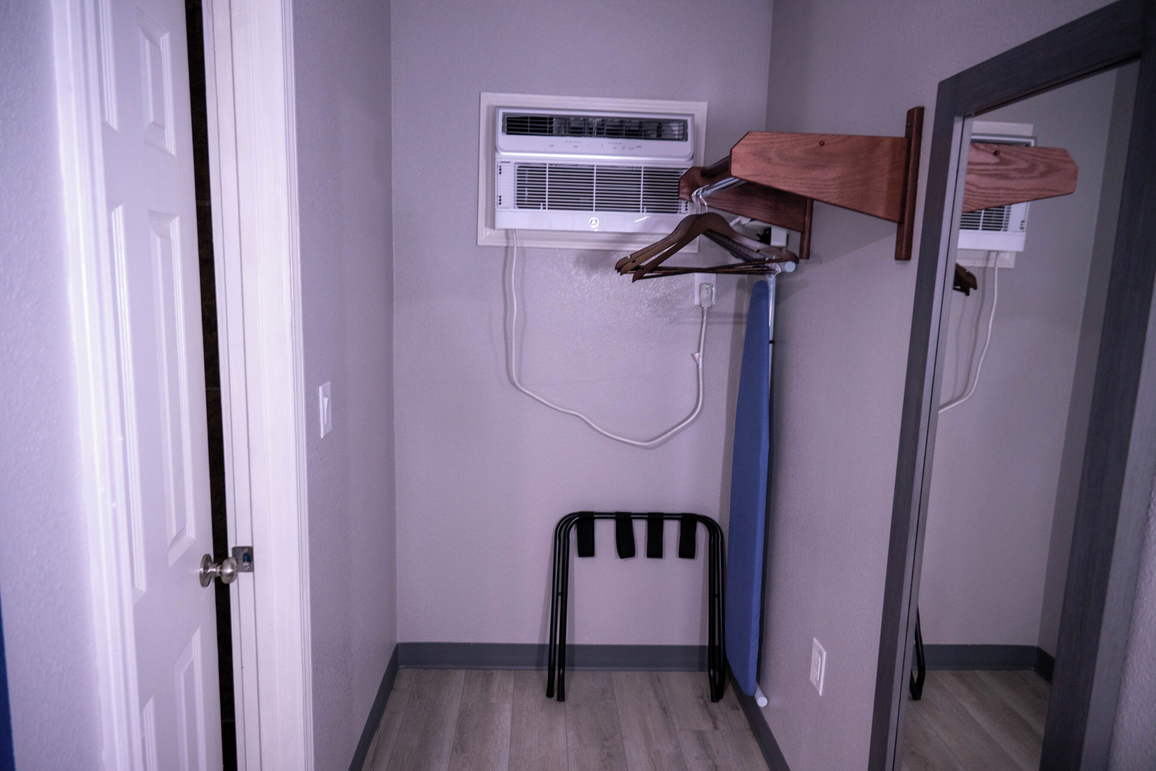 Room, 2 Queen Beds, Non Smoking | Desk, iron/ironing board, WiFi (free), bed sheets