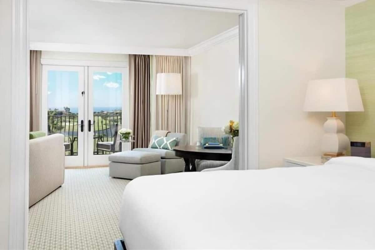 Premium bedding, down comforters, minibar, in-room safe