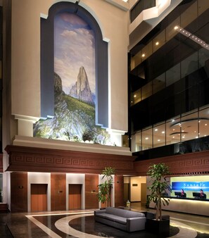 Sala de estar en el lobby