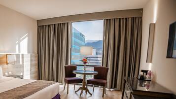 Superior Double Room, 2 Double Beds, Mountain View | In-room safe, desk, iron/ironing board, free WiFi