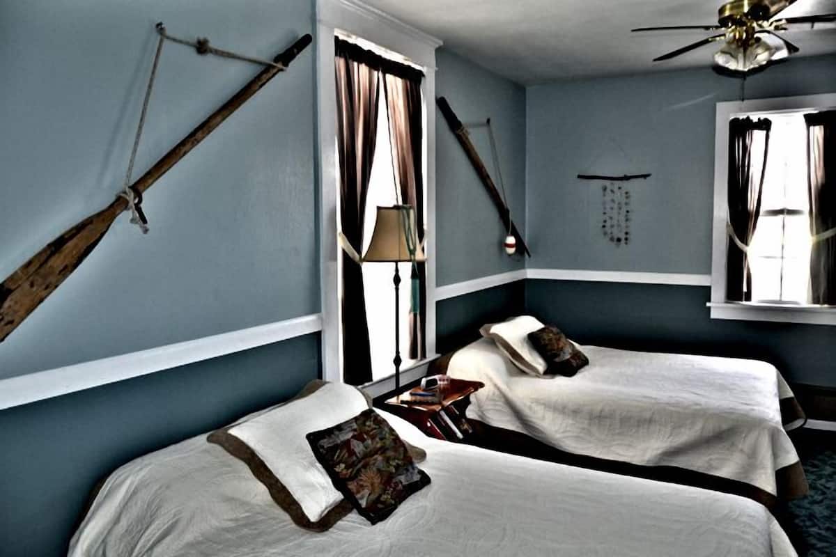 Room, 2 Double Beds | Iron/ironing board, free rollaway beds, free WiFi