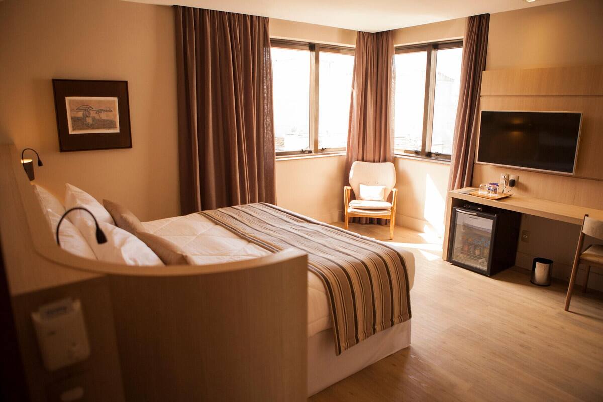 Minibar, in-room safe, desk, blackout drapes