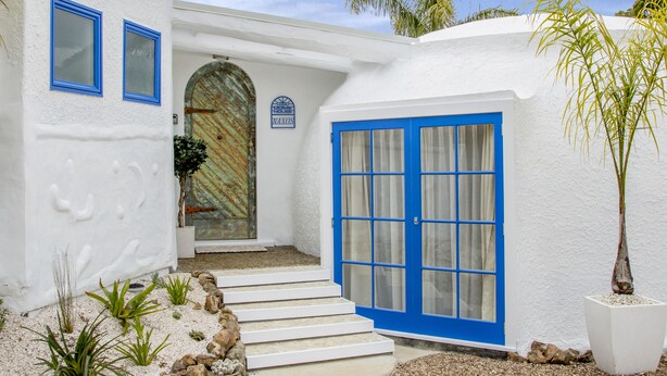 Naxos 2 Bedroom Apartment | Front of property - The Dome House (Waiheke Island)