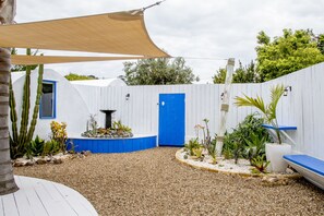 Naxos 2 Bedroom Apartment | Terrace/patio - The Dome House (Waiheke Island)