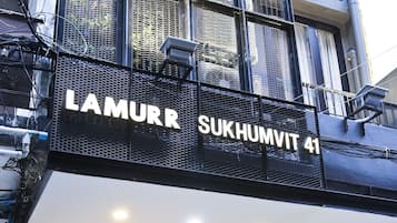 Entrada de la propiedad