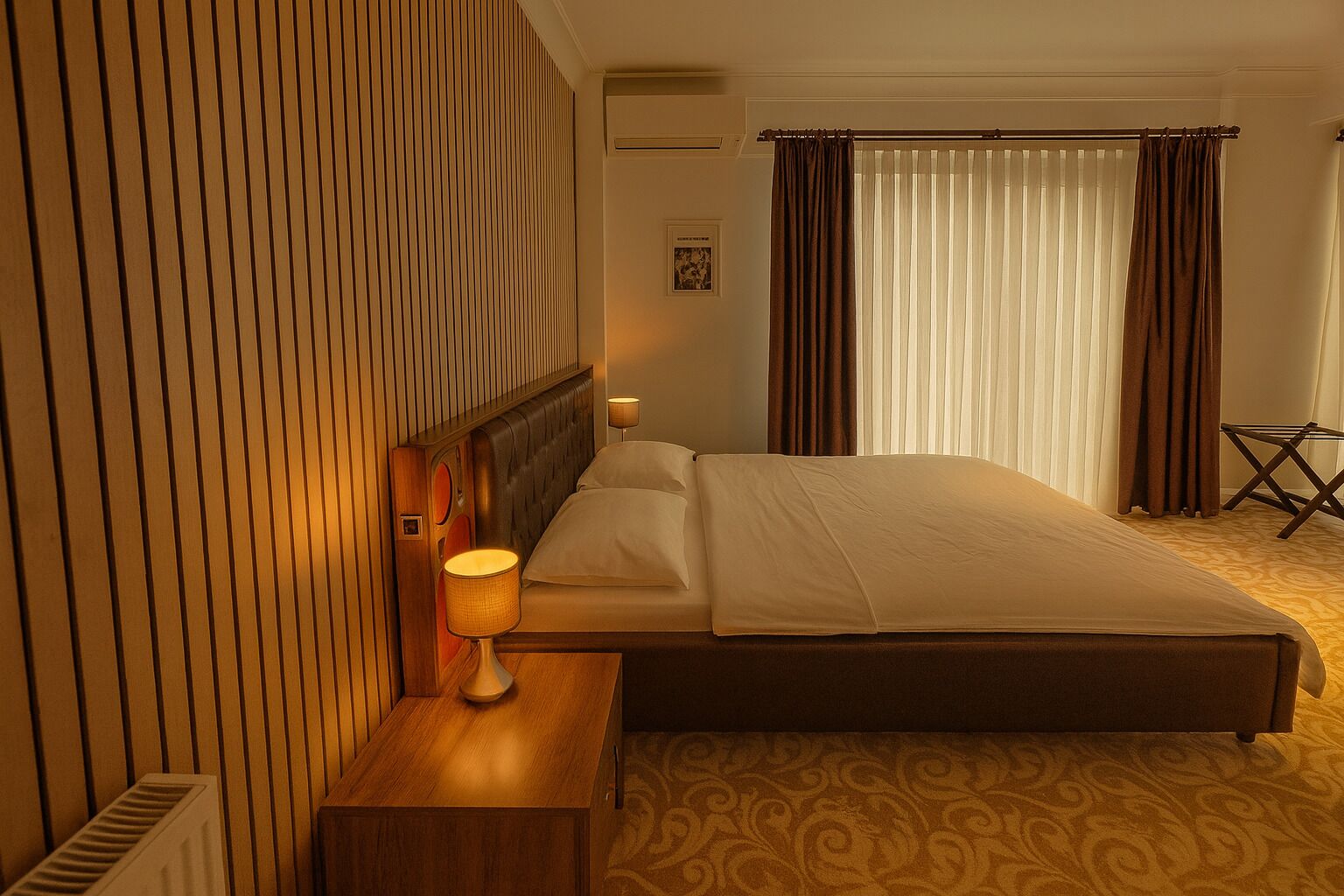 Studio | 1 bedroom, premium bedding, free minibar items, desk