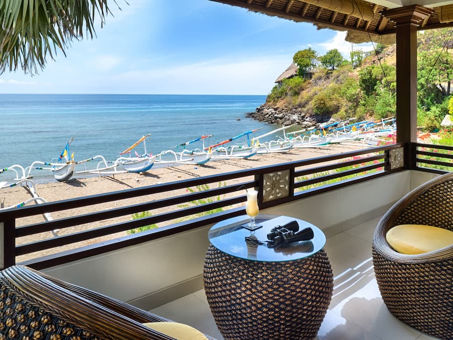 Deluxe Room, Beach View | View from room