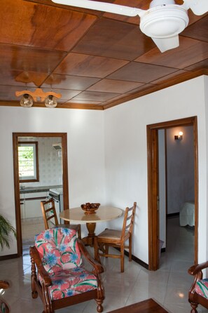 Standard Apartment, 1 Bedroom | In-room dining - Villa de Roses (Mahé Island)