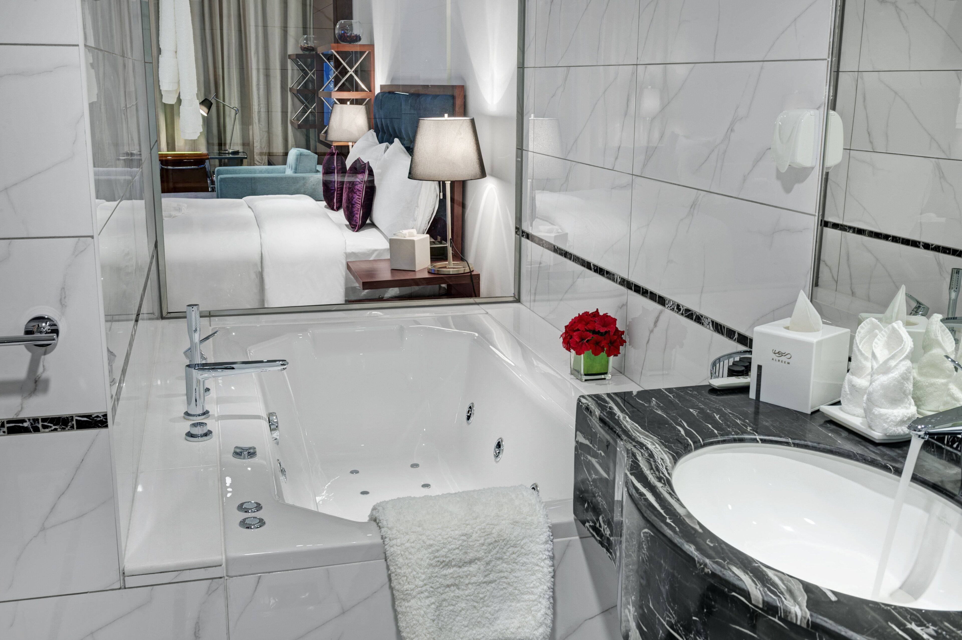 superior room | bathroom | shower, free toiletries, hair dryer, bathrobes