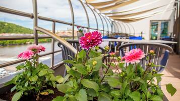 Außenbereich für Bankette