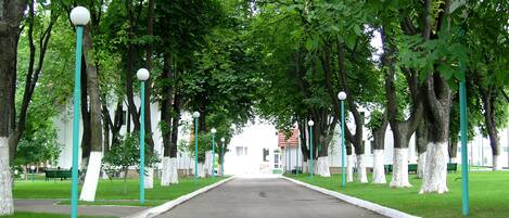 Overnattingsstedets uteområder