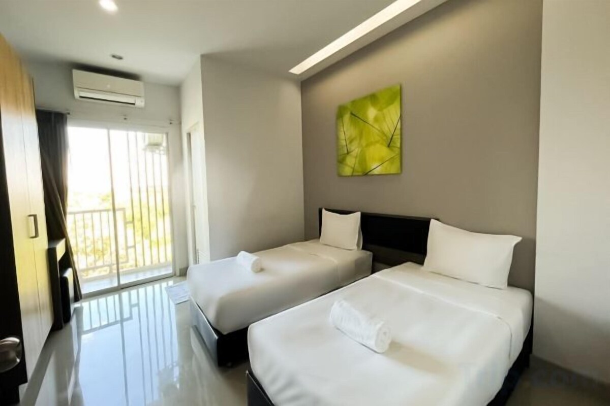 In-room safe, desk, laptop workspace, blackout curtains
