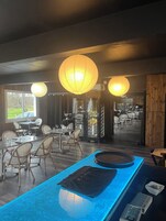 Café da manhã, almoço e jantar