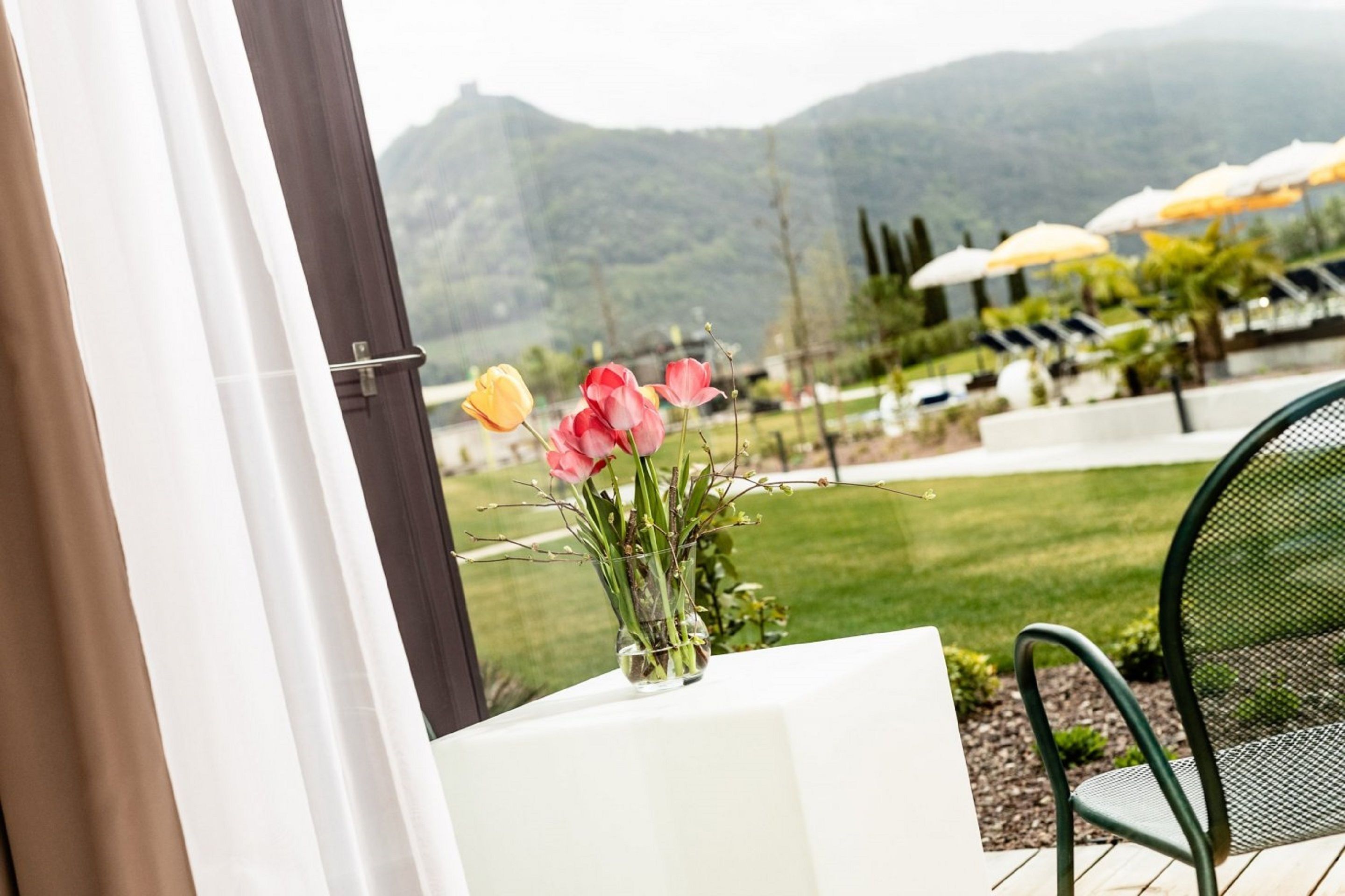 Chambre Double Standard, vue lac, rez-de-chaussée | Balcon