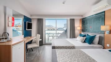 Minibar, escritorio, wifi y ropa de cama