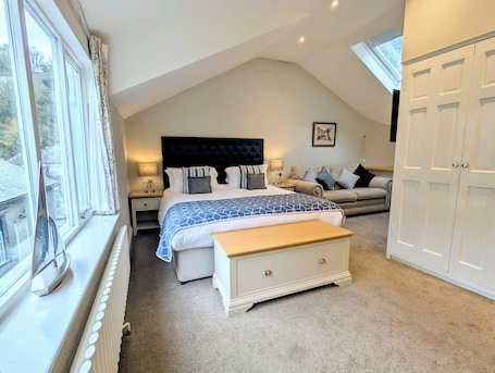 Superior Room, 1 King Bed, Ensuite (Room 11, 1st Floor, Front Superior) | Premium bedding, desk, iron/ironing board, free WiFi. The Claremont Hotel - Adult Only